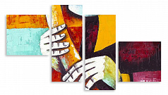 Модульная картина 3970 "Руки"