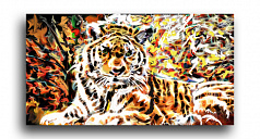 Постер 417 "Огненный тигр"