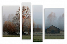 Модульная картина 2301 "В тумане"