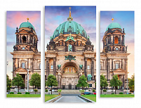 Модульная картина 3145 "Храм в Берлине"