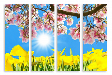 Модульная картина 2321 "Весна"