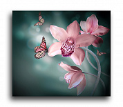 Постер 1549 "Розовые орхидеи"