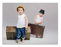 Постер 28 "Дети с чемоданами"