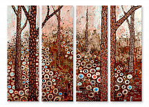 Модульная картина 1171 "Сказочный лес"