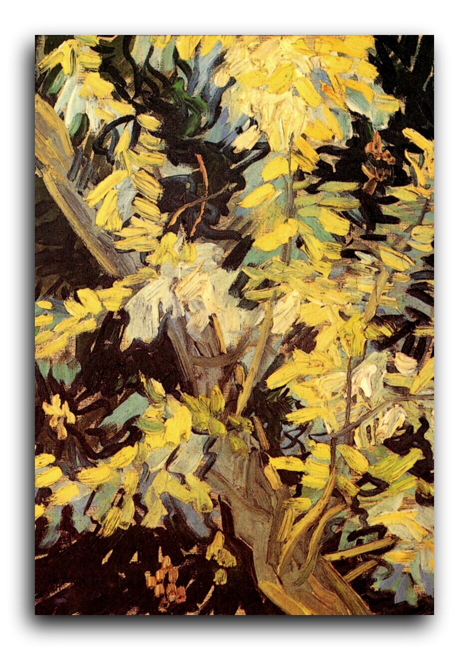 Репродукция 1585 "Цветущая акация (Blossoming Acacia Branches)" фото 1