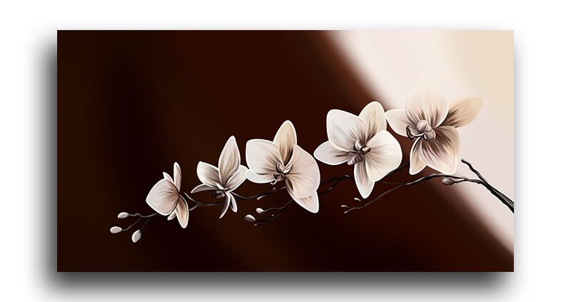 Постер 4139 "Белая орхидея" фото 1