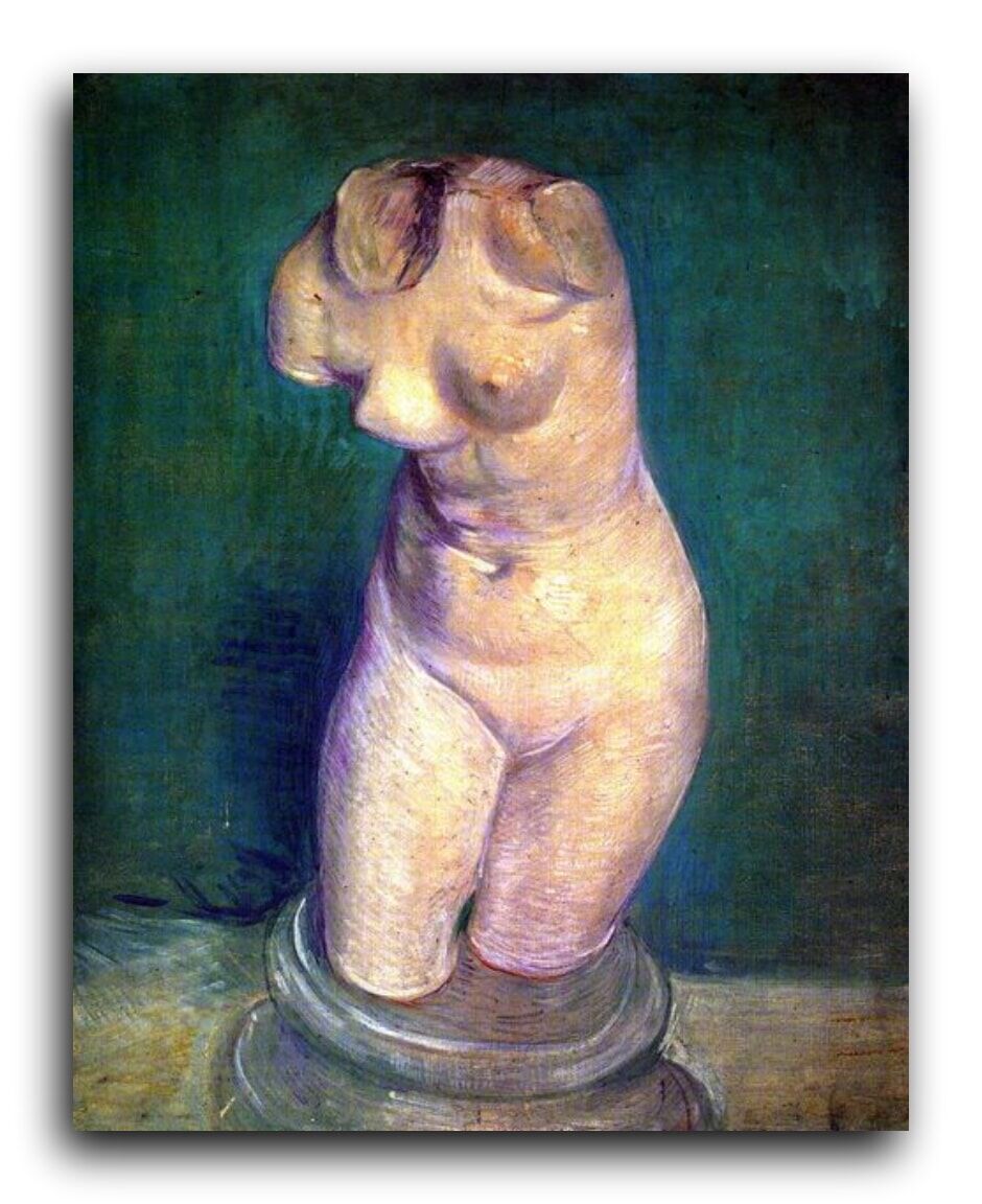 Репродукция 1567 "Статуэтка женского торса 6 (Plaster Statuette of a Female Torso)" фото 1