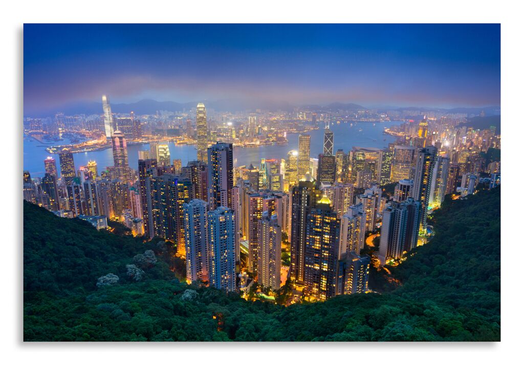 Постер 2787 "Небоскребы Гонконга" фото 1