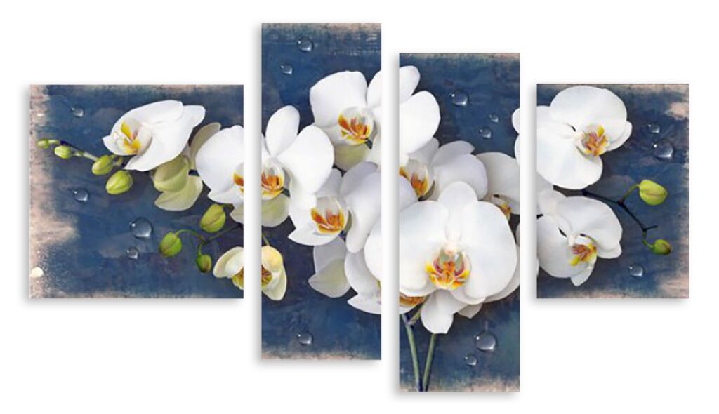 Модульная картина 3332 "Орхидеи" фото 1
