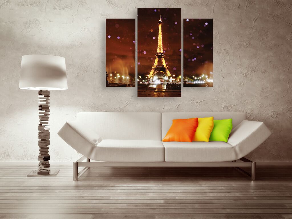 Модульная картина 262 "Париж" фото 3