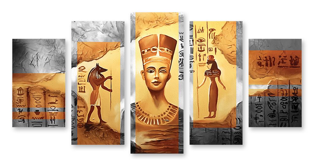 Модульная картина 1002 "Нефертити" фото 1