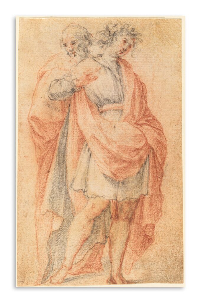 Репродукция 275 "Флорентийский 17-й век. Две фигуры" фото 1