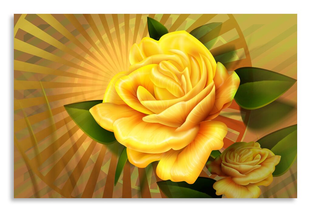 Постер 2856 "Желтая роза" фото 1