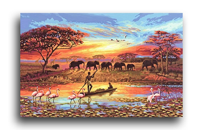Постер 3086 "Африканский пейзаж" фото 1