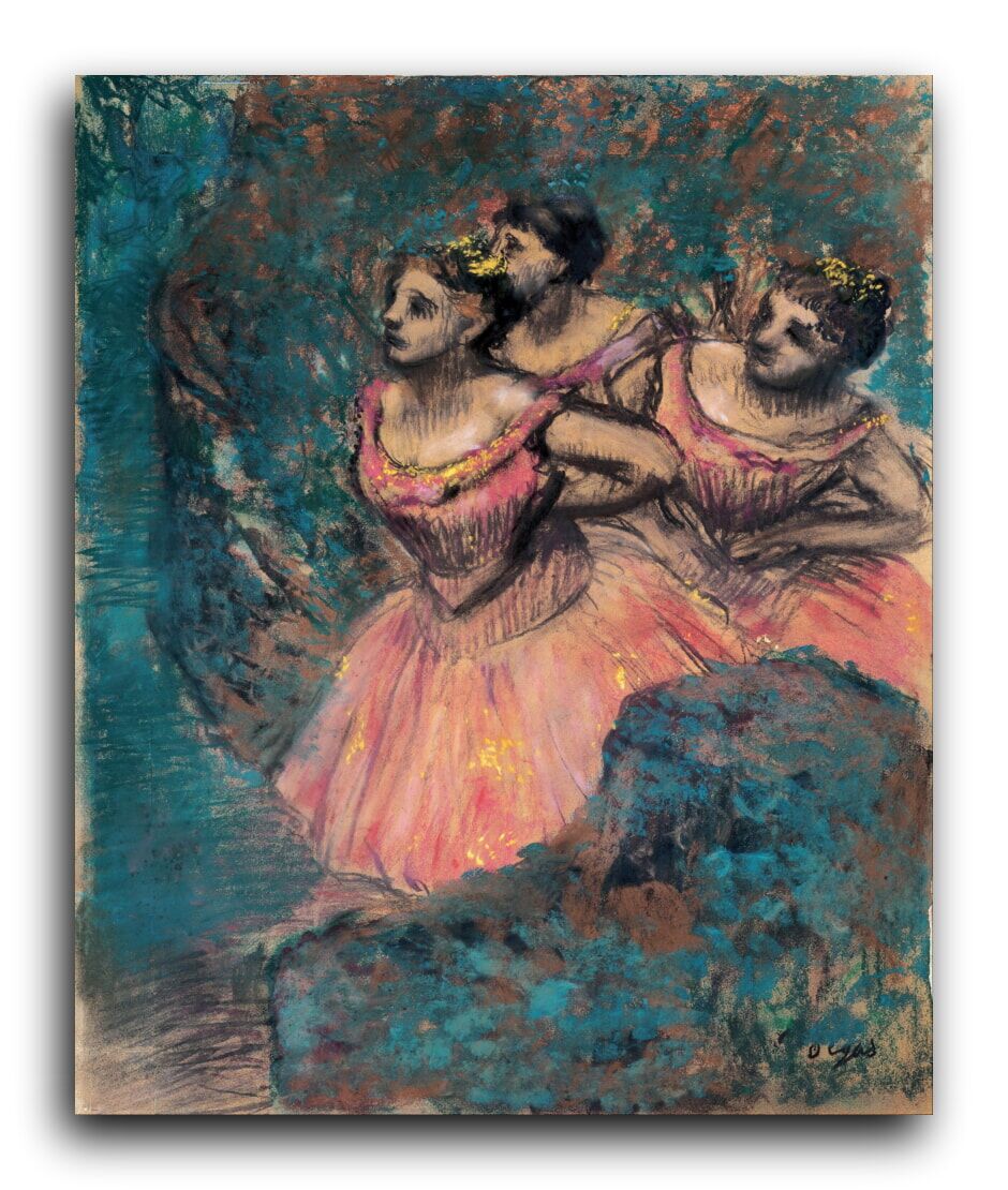 Репродукция 2208 "Три танцовщицы в красном" фото 1