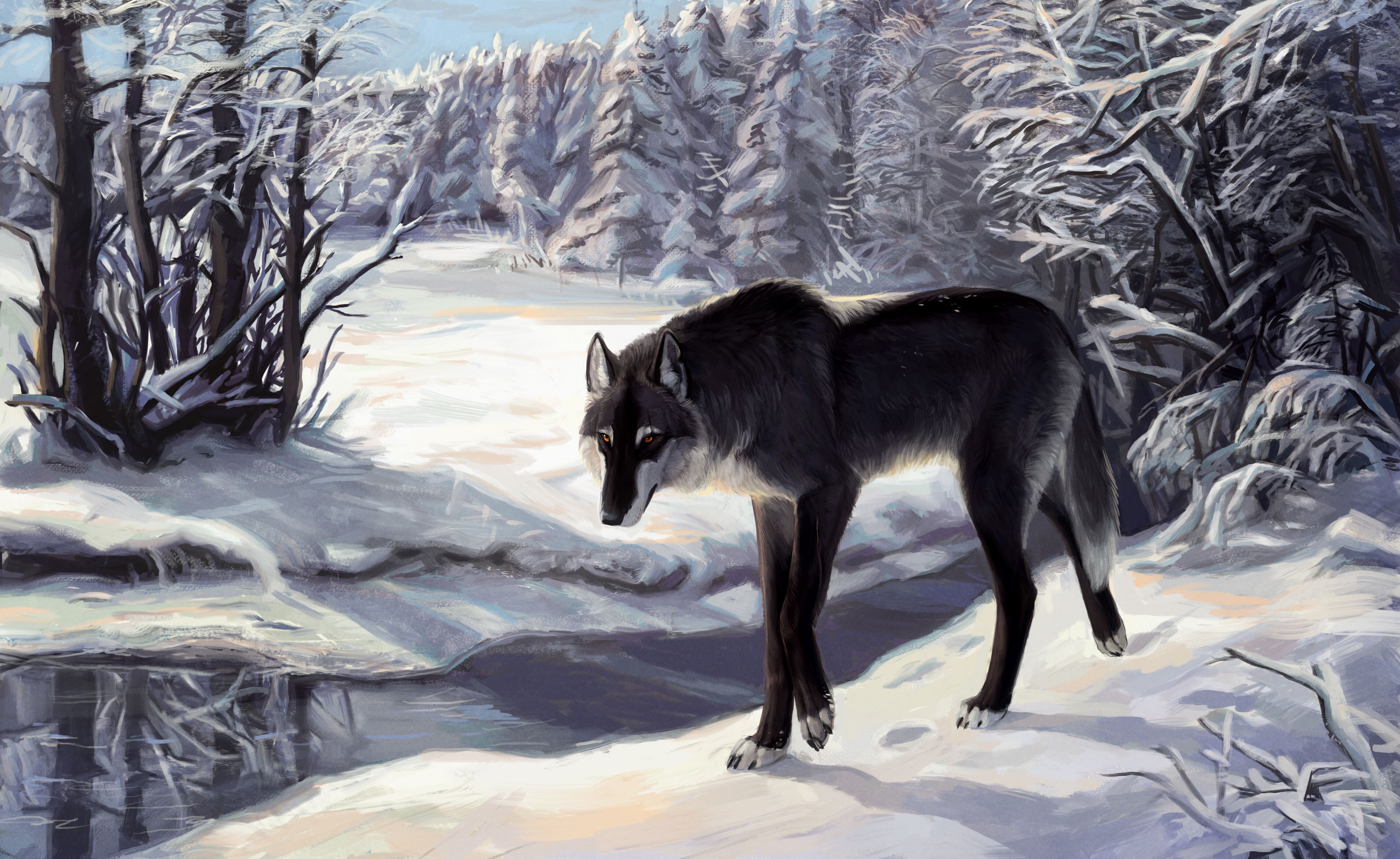 Постер 2346 "Холодный волк" фото 1