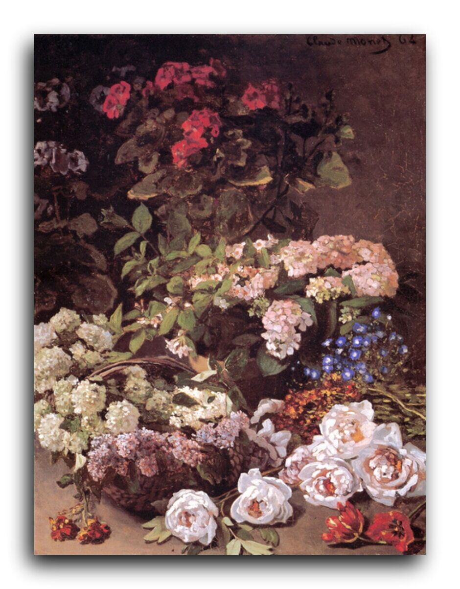 Репродукция 968 "Натюрморт с весенними цветами (Still-Life with Spring Flowers)" фото 1