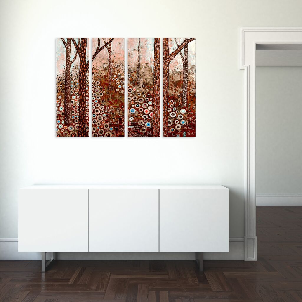 Модульная картина 1171 "Сказочный лес" фото 4