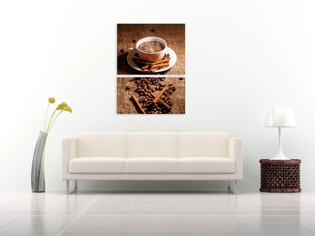 Модульная картина 1311 "Кофе с корицей" фото 2