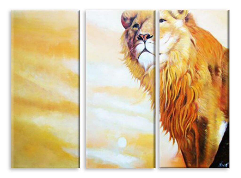 Модульная картина 5544 "Король лев" фото 1