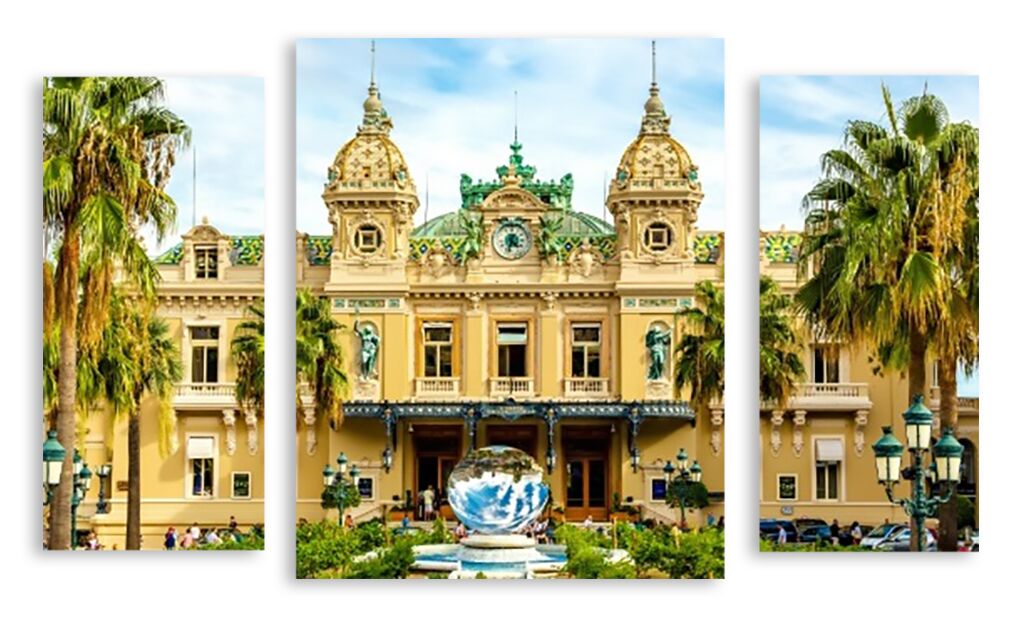 Модульная картина 2728 "Монте Карло" фото 1