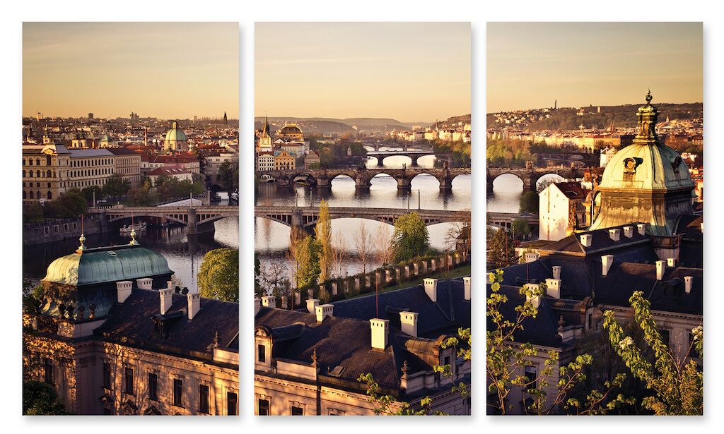 Модульная картина 112 "Прага" фото 1