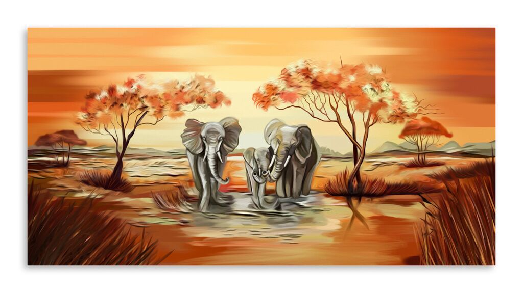 Постер 4925 "Слоны" фото 1