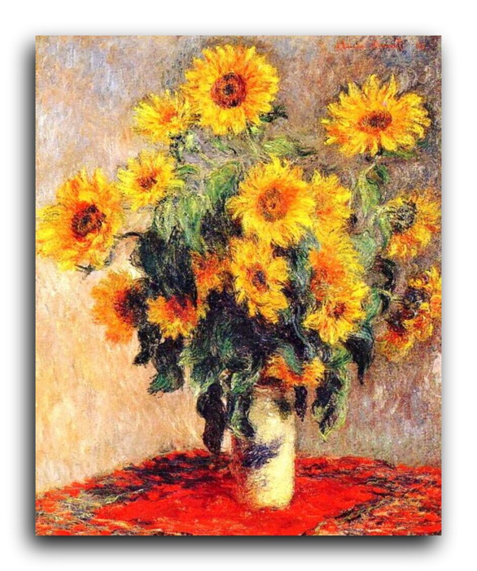 Репродукция 985 "Подсолнухи (Sunflowers)" фото 1