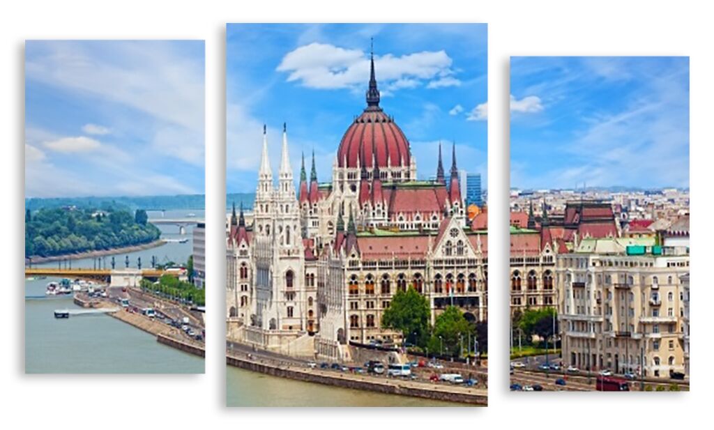 Модульная картина 2997 "Будапешт" фото 1