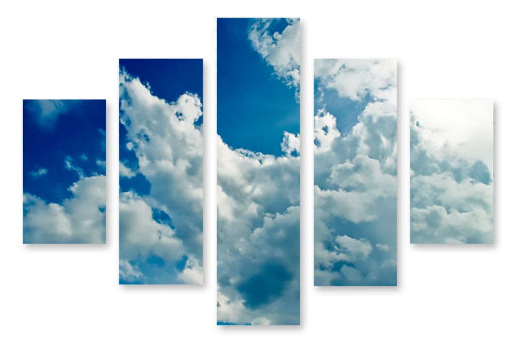 Модульная картина 1200 "Голубое небо" фото 1