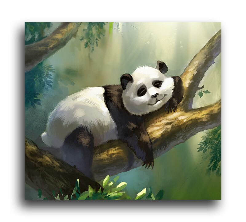 Постер 1785 "Панда на дереве" фото 1