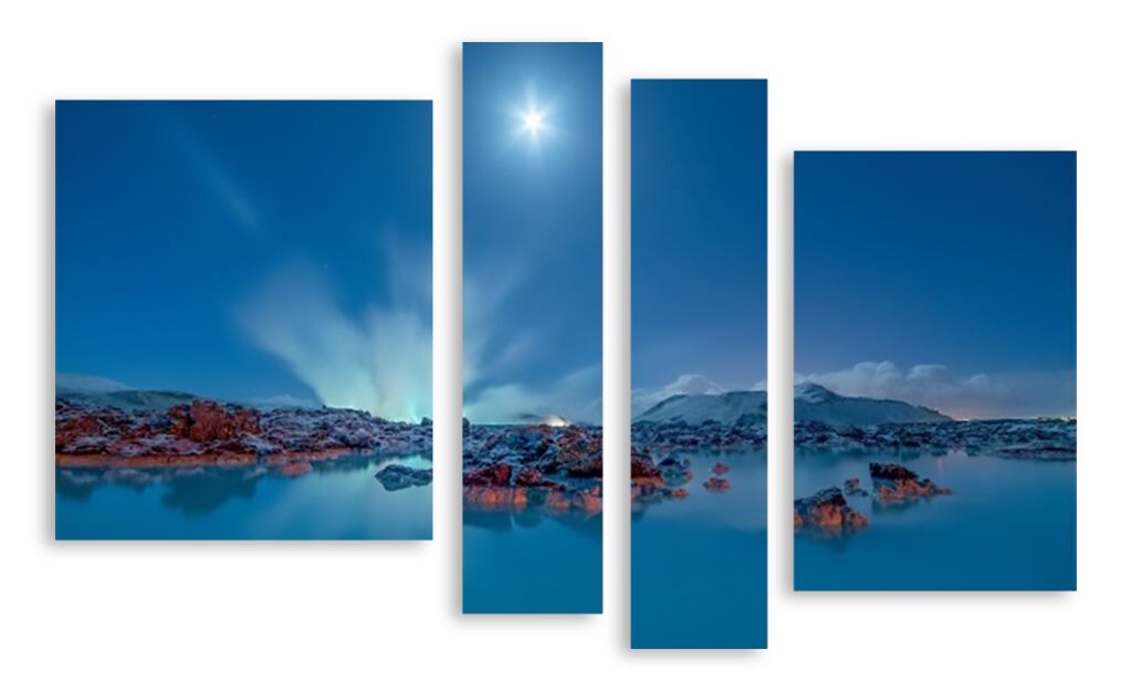 Модульная картина 3281 "Норвежский пейзаж" фото 1