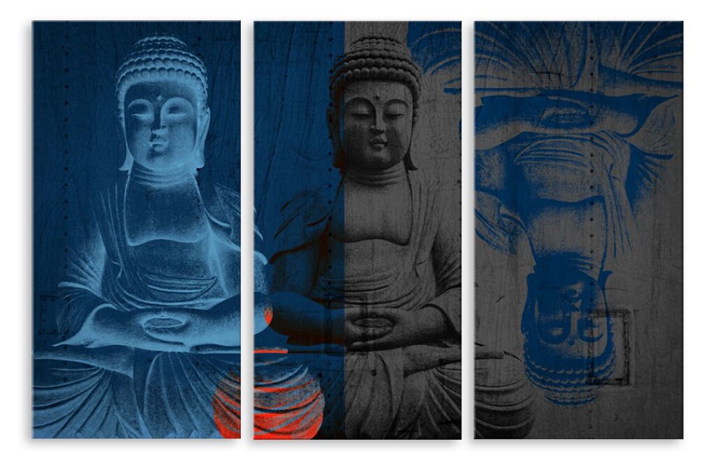 Модульная картина 4654 "Будды" фото 1