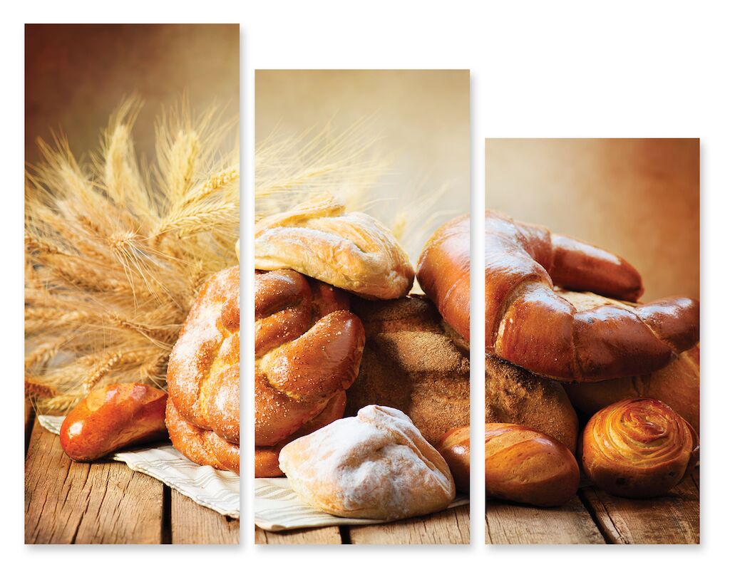 Модульная картина 203 "Хлеб" фото 1