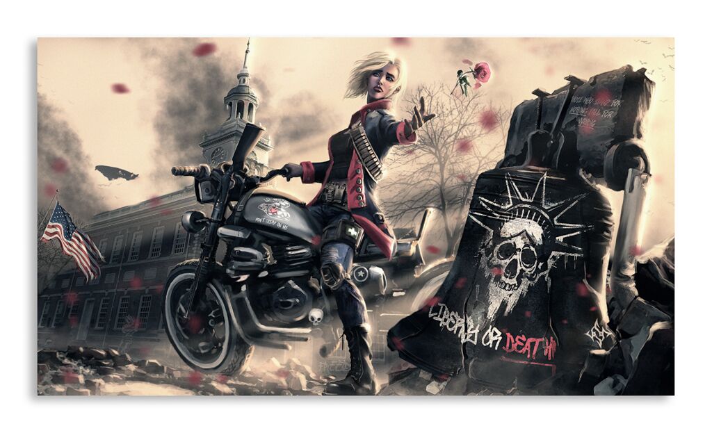 Постер 962 "Motogirl" фото 1