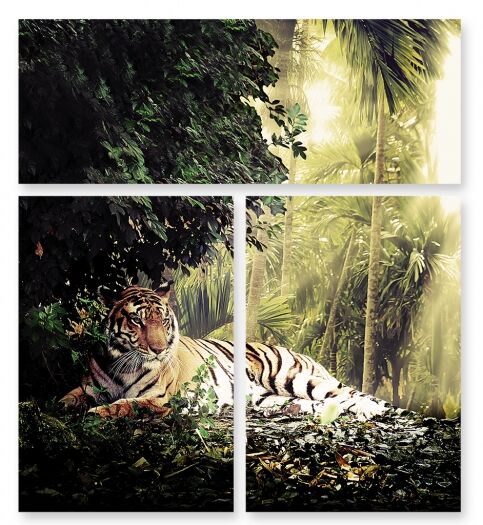Модульная картина 273 "Тигр" фото 1