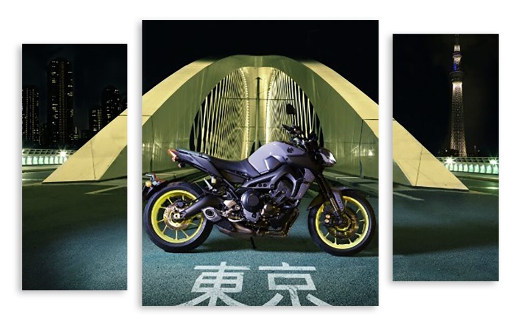 Модульная картина 3721 "Японский мотоцикл" фото 1