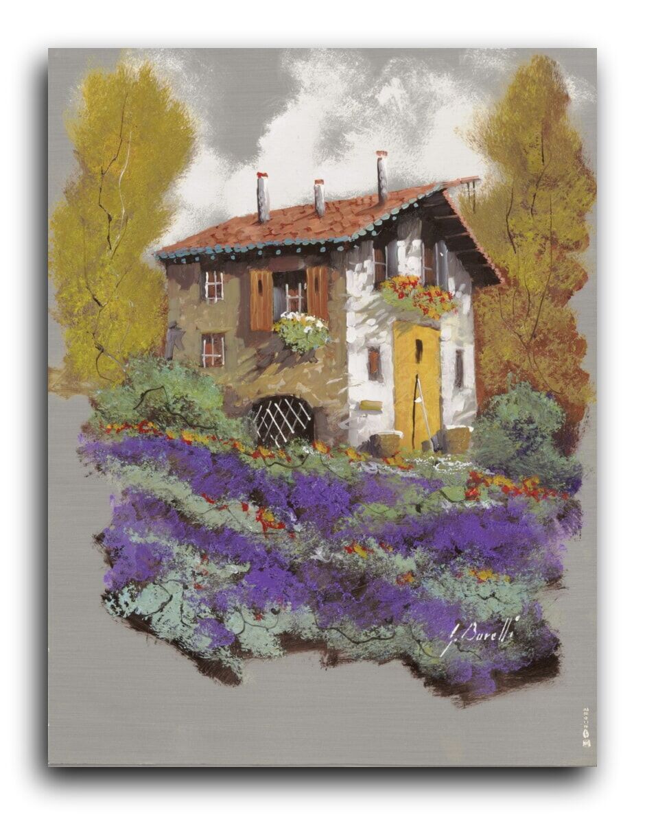 Репродукция 1858 "Итальянский дом с садом2" фото 1