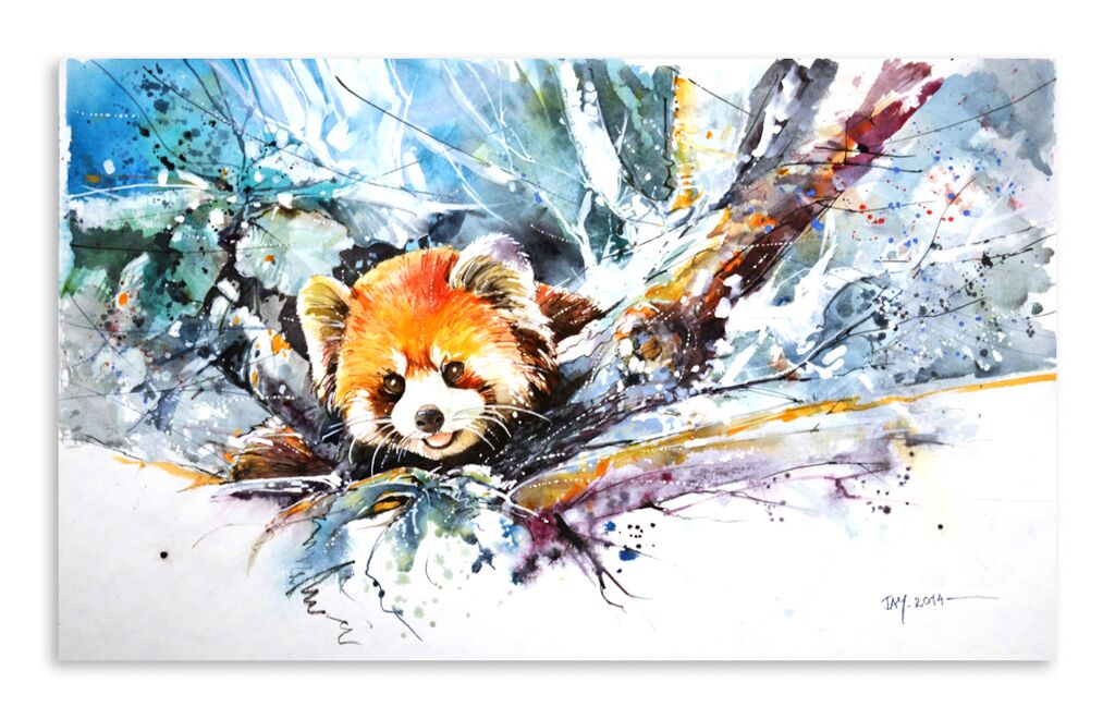 Постер 3424 "Малая панда" фото 1