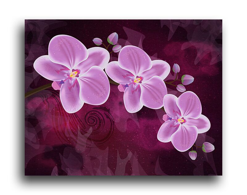 Постер 5850 "Фиолетовые цветы" фото 1