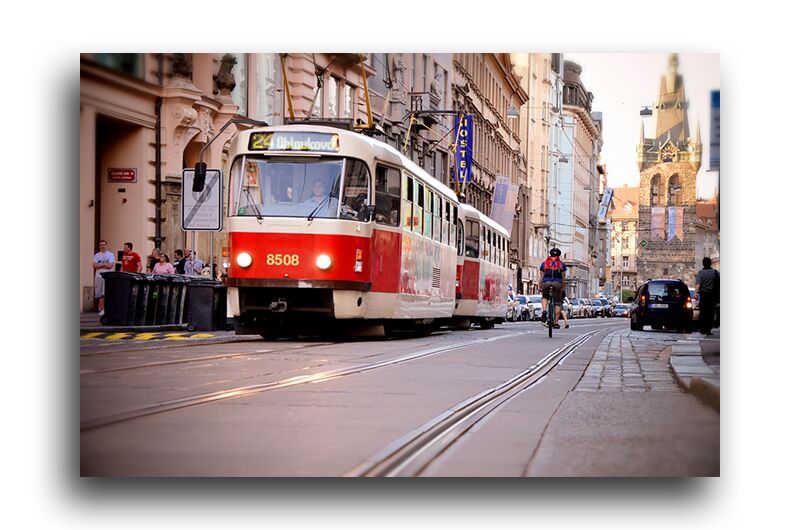 Постер 2825 "Пражский трамвай" фото 1