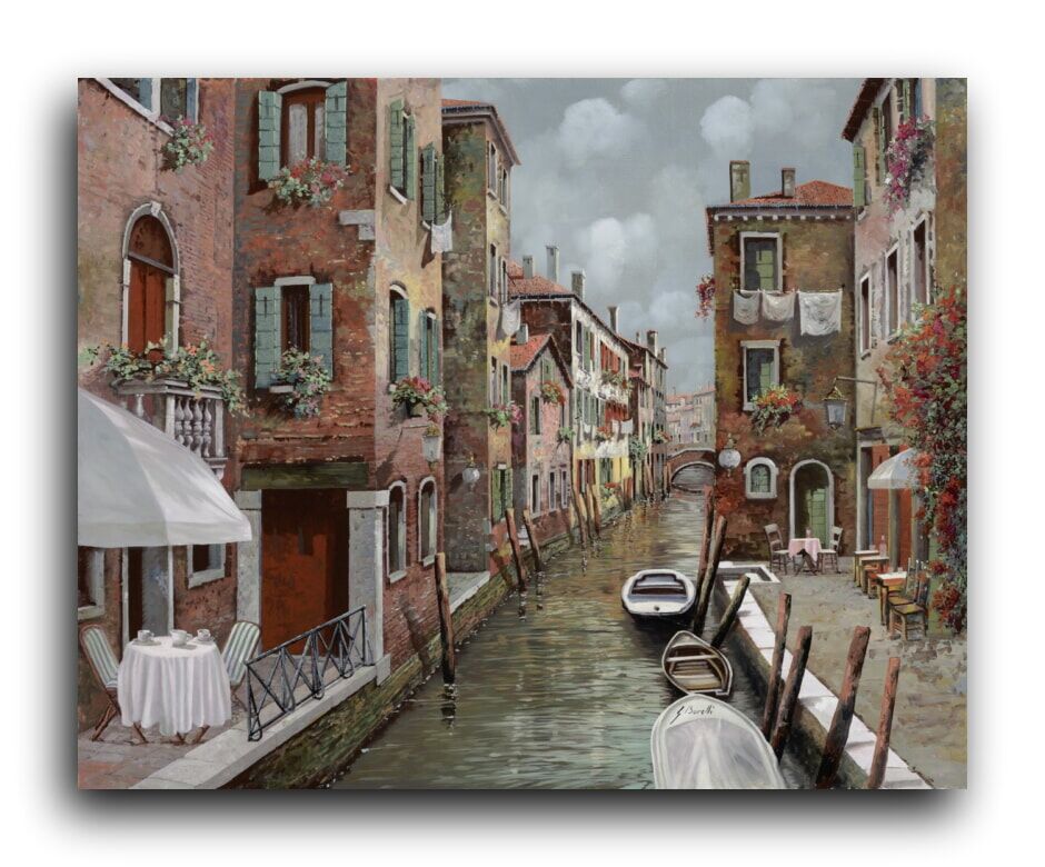 Репродукция 1890 "Канал в Венеции8" фото 1