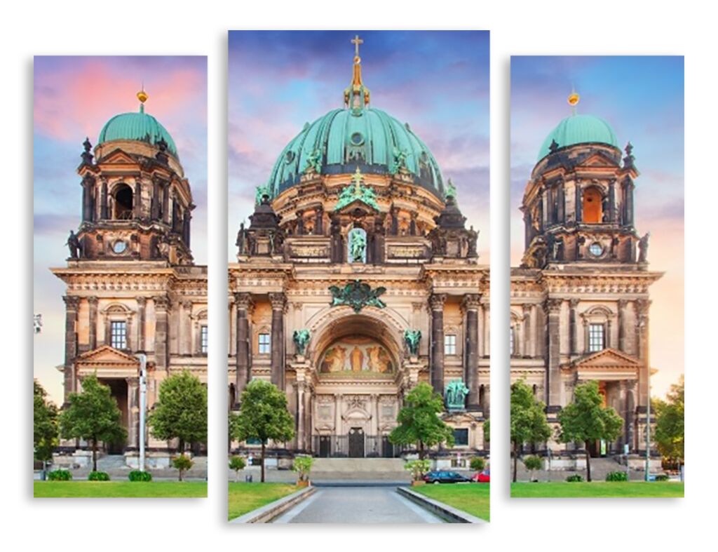 Модульная картина 3145 "Храм в Берлине" фото 1