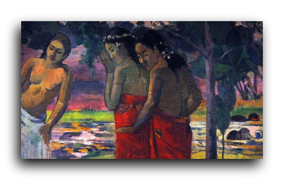 Репродукция 1212 "Три таитянских Женщины (Three Tahitian Women)" фото 1