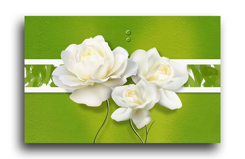 Постер 5150 "Белые розы" фото 1