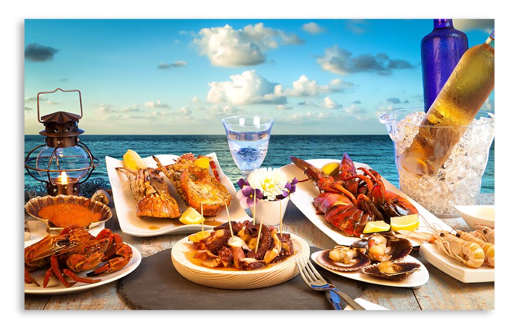 Постер 120 "Ужин на берегу океана" фото 1