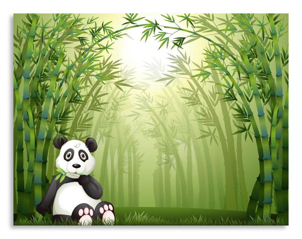 Постер 2532 "Удивленная панда" фото 1