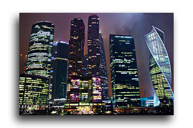 Постер 3012 "Москва-сити" фото 1