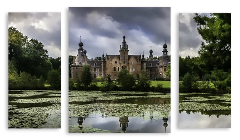 Модульная картина 5187 "Замок в Бельгии" фото 1
