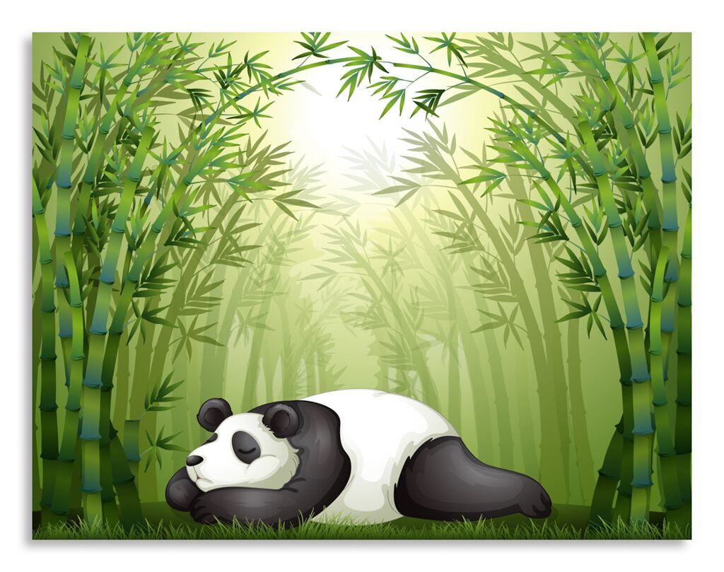 Постер 2616 "Спящая панда" фото 1